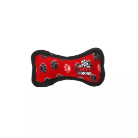 Red Paw Bone Dog Toy