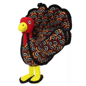 Tuffy Barnyard Turkey Dog Toy