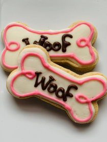 WOOF Bone Vanilla Cookies