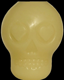 'Glow In The Dark Skull' Chew Toy & Treat Dispenser