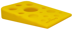 Swiss Cheese Wedge Durable Nylon Dog Chew Toy