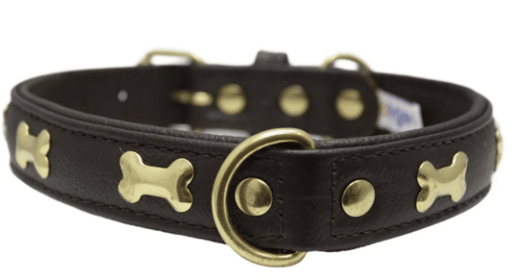 Rotterdam Bones Dog Collar: 22" CB