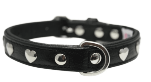 Rotterdam Hearts Dog Collar,14":MB