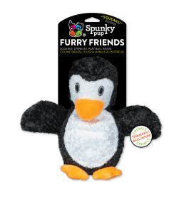 Penguin with Ball Squeaker Dog Toy