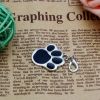 Dog/Puppy Paw Prints Pendant Claw Clasp