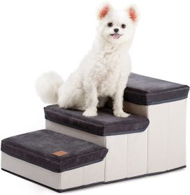 3-Tiers Dog Stairs for Small Dogs