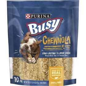 Purina Busy Rawhide Chewnola Oats & Brown Rice Treat