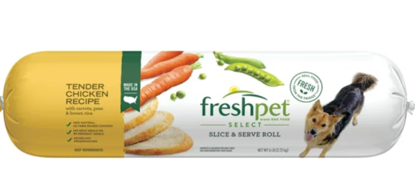 Healthy & Natural Wet Dog Food, Fresh Chicken Roll