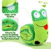 Green Snuffle-Shaped Snail Dog Toy