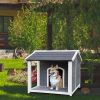 Outdoor Dog House With Porch