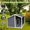 Outdoor Dog House With Porch