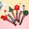 Cute Christmas Cartoon w/ Rope Knot Chew Toy