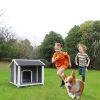 Outdoor Dog House With Porch