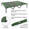 Yippy Indoor Outdoor Elevated Portable Raised Cot-Style Bed