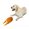 Roast Chicken-Shape Soft & Squeaky Dog Toy