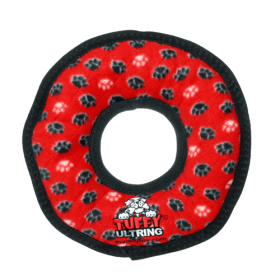 Tuffy Ultimate Ring Paw (Color: Red, size: large)