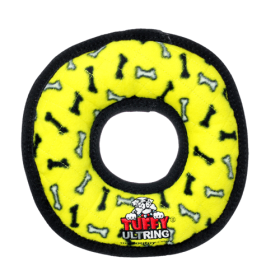 Tuffy Ultimate Ring Paw (Color: Yellow, size: large)