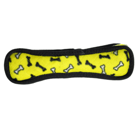 Tuffy Ultimate Bone Toy (Color: Yellow, size: large)