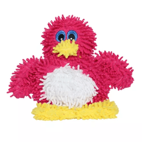 Mighty Jr Microfiber Duck Ball Toy (Color: Pink, size: Junior)