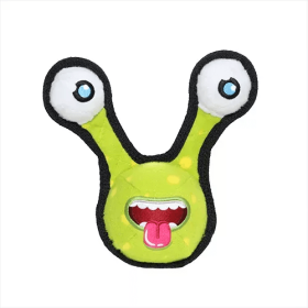 Tuffy Alien Ball Toy (Color: Green/2Eye, size: one size)