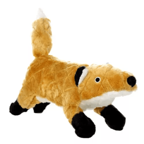 Mighty Nature Fox Toy (Color: Orange & White, size: large)