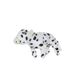 Mighty Jr Farm Piglet Toy (Color: Black & White, size: Junior)