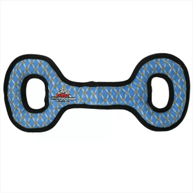 Tuffy Mega Tug Oval Toy (Color: Blue, size: Mega)