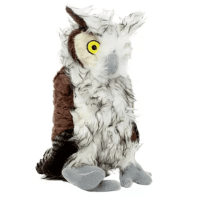 Mighty Nature Fox Toy (Color: Brown & White, size: large)