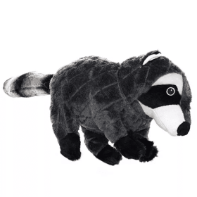 Mighty Nature Fox Toy (Color: Black Brown & White, size: large)