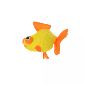 Mighty Jr Ocean Prawn Toy (Color: Orange & Yellow, size: Junior)