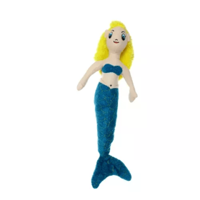 Mighty Liar Mermaid Toy (Color: Blue, size: large)