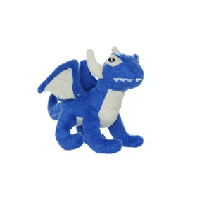 Mighty Jr Winged Dragon Toy (Color: Blue, size: Junior)