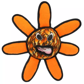 Tuffy Alien Ball Toy (Color: Flower Fire, size: one size)