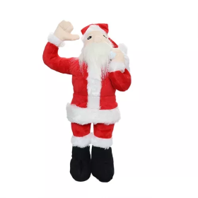 Mighty Arctic Santa Toy (Color: Red & White, size: one size)