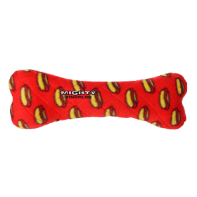 Mighty Gold Crown Bone Toy (Color: Red, size: one size)