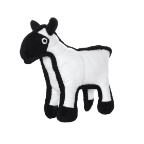 Tuffy Jr Barnyard Horse Toy (Color: White, size: Junior)