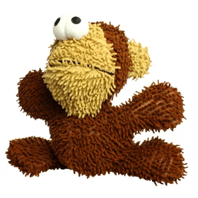 Mighty Microfiber Animal Toys (Color: Brown, size: large)