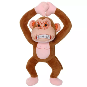 Mighty Angry Animal Toys (Color: Tan, size: one size)