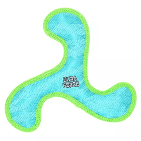 DuraForce Boomerang Toy (Color: Blue-Green, size: one size)