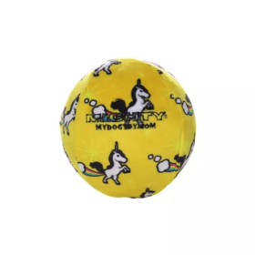 Mighty Ball Toy (Color: Yellow, size: medium)