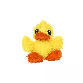 Mighty Jr Microfiber Duck Ball Toy (Color: Yellow, size: Junior)