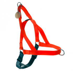 Ultrahund's No-Pull Dog Harness (Color: Orange, size: Medium to 60 lbs.)