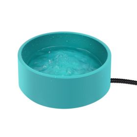 Outdoor Dog Heated Bowl (Option: Emerald-US)