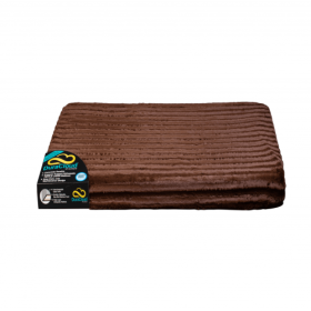 DuraCloud Orthopedic Dog Bed and Crate Pad Contour Cover (Color: Brown, size: medium)