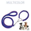 Braided Nylon Dog Collar & Leash