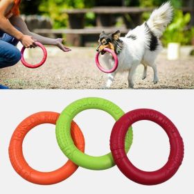 Outdoor Dog Flying Discs Toy (Color: Green)