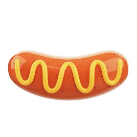 Chewy Squeaky Sausage Interactive Dog Toy (Color: 1 piece)