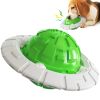 Interactive Flying Saucer Dog Toothbrush