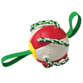 Soccer Ball Dog ChewToy (Color: White)