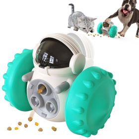 Interactive Dog Toy & Swing Training Food Dispenser (Color: Blue)